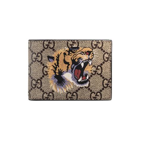 gucci mens wallet with tiger|gucci tiger brooch.